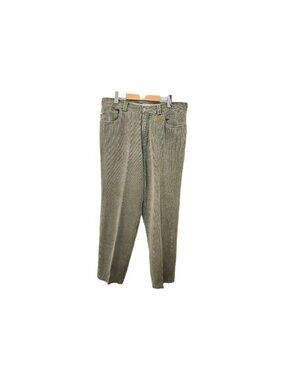 Vintage Tommy Bahama Silk Blend Corduroy Pants 5 Pocket Chino Khaki Mens 36x31
